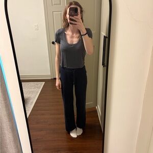 Gray/Blue T-shirt from Babaton